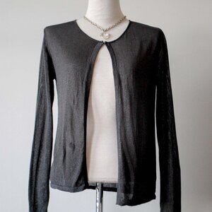 Banana Republic Metallic Sheer Cardigan